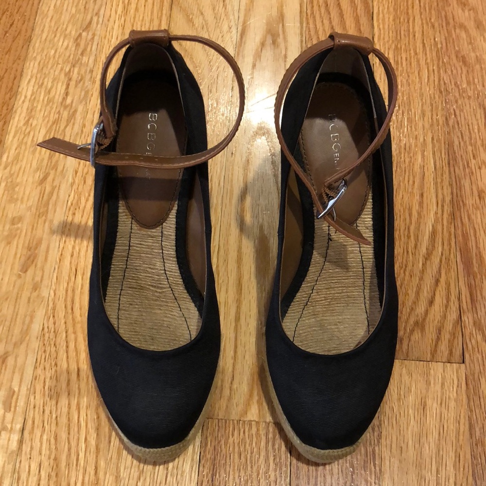 BCBGeneration Wedge Heels, Size 7.5, Worn Once